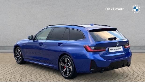 BMW 3 Series 320I M Sport Touring Euro 6 WP75RMO Blue #2