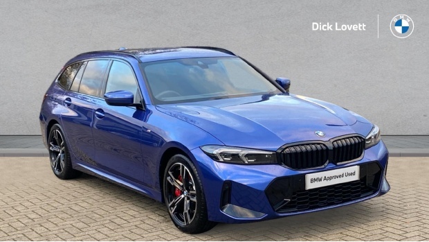 BMW 3 Series 320I M Sport Touring Euro 6 Blue