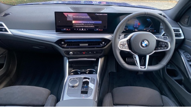 BMW 3 Series 320I M Sport Touring Euro 6 WP75RMO Blue #4