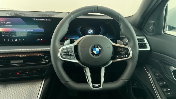 BMW 3 Series 320I M Sport Euro 6 WM75XVD White #5