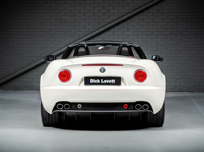 Alfa Romeo 8c V8 Spider Euro 4 AR10SPY White #5