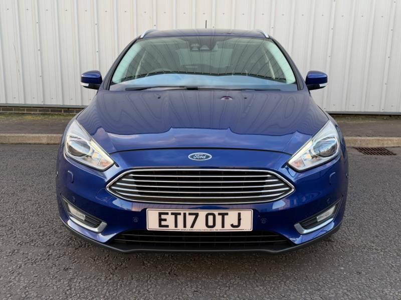 Ford Focus 2.0 Tdci Titanium X - 2017 17 ET17OTJ Blue #3