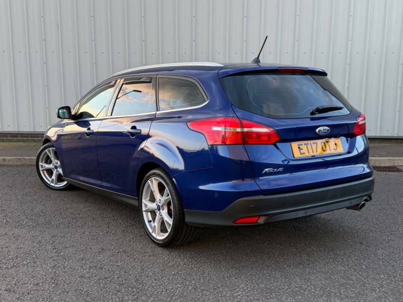 Ford Focus 2.0 Tdci Titanium X - 2017 17 ET17OTJ Blue #6