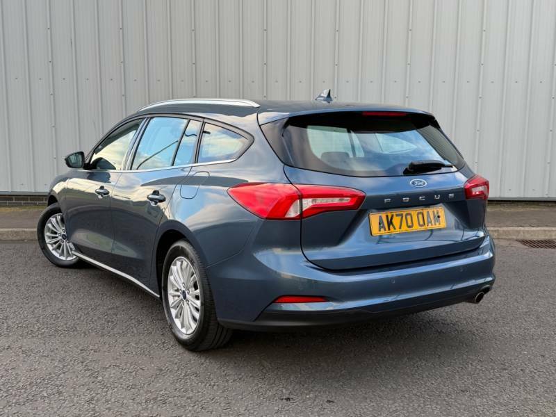 Ford Focus 1.5 Ecoblue 120 Titanium Edition - 2020 70 AK70OAM Blue #4