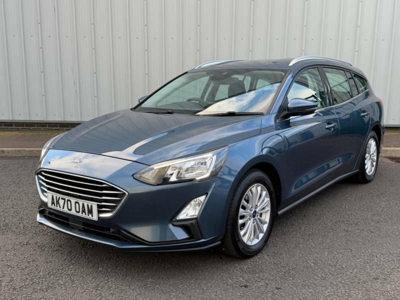 Ford Focus 1.5 Ecoblue 120 Titanium Edition - 2020 70 AK70OAM Blue #6