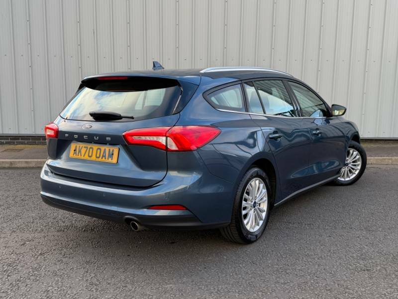 Ford Focus 1.5 Ecoblue 120 Titanium Edition - 2020 70 AK70OAM Blue #3