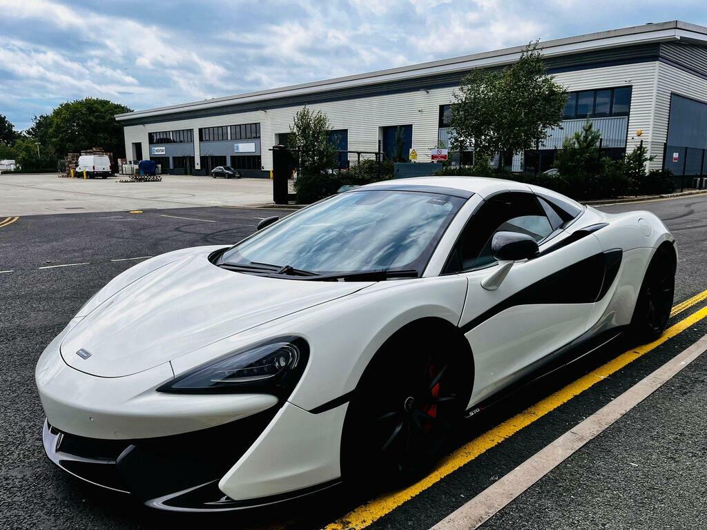 McLaren 570S 3.8T V8 Spider Ssg Euro 6 S S White #5