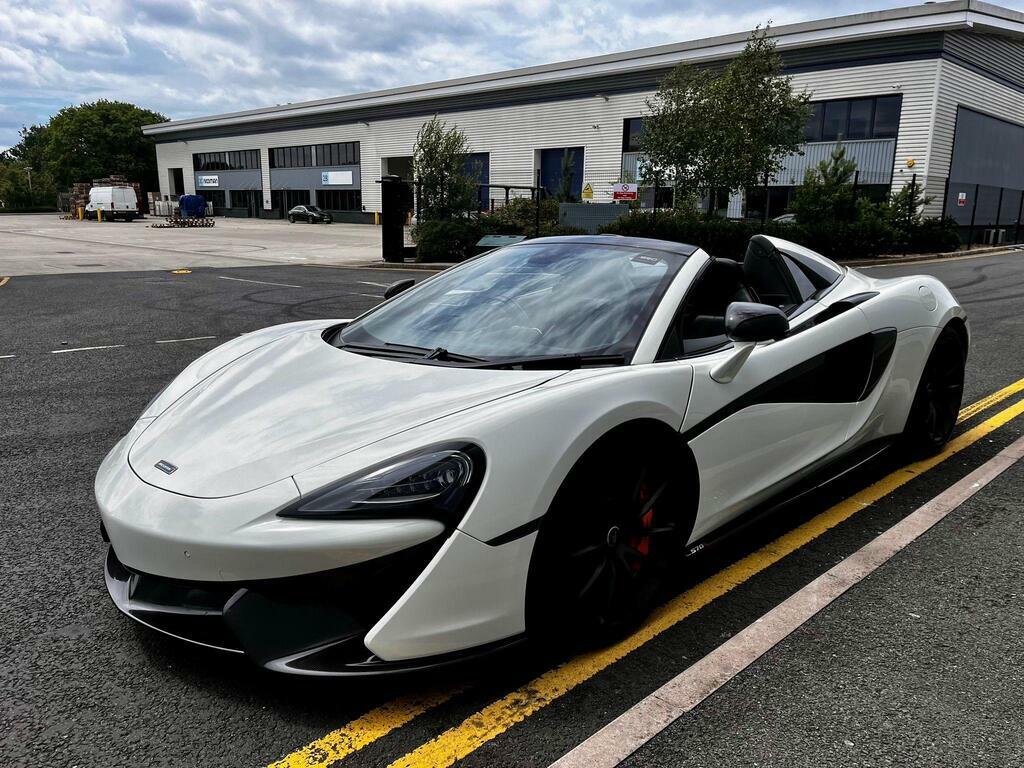McLaren 570S 3.8T V8 Spider Ssg Euro 6 S S White #4