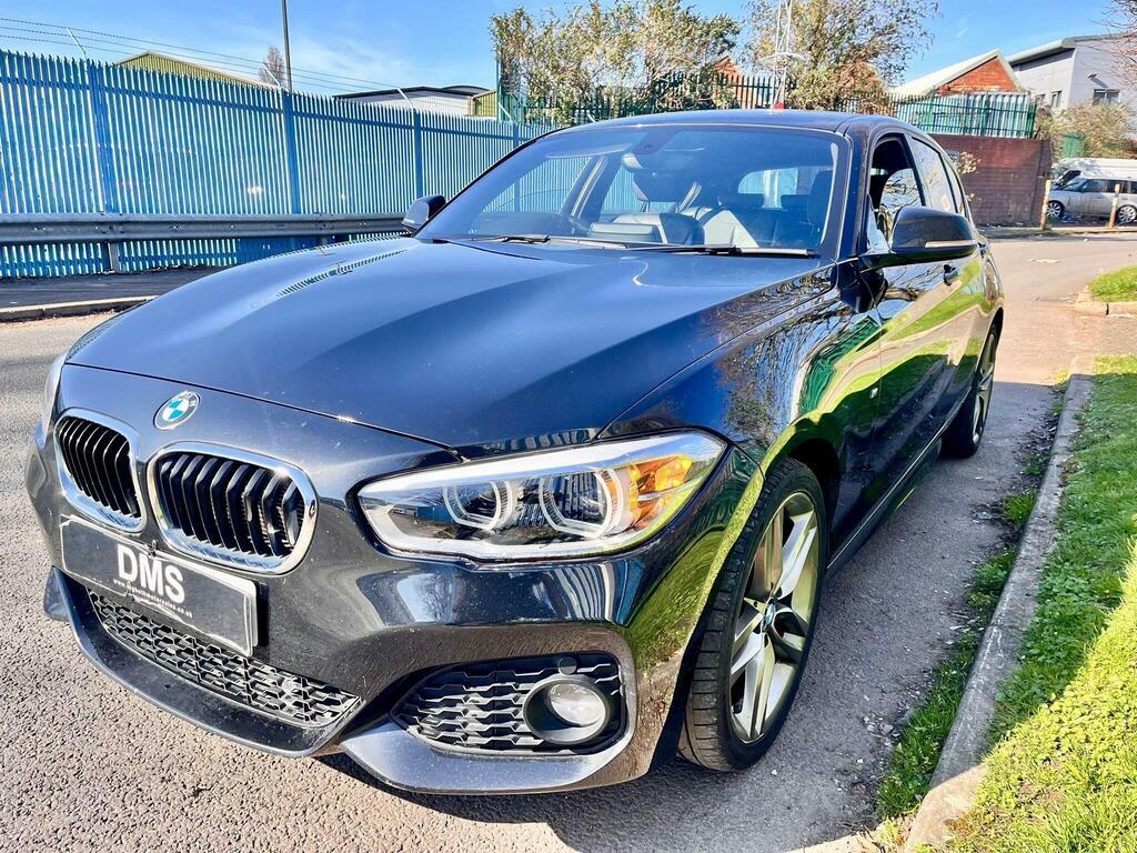 BMW 1 Series 2.0 118D M Sport Euro 6 Ss YA18XPV Black #3