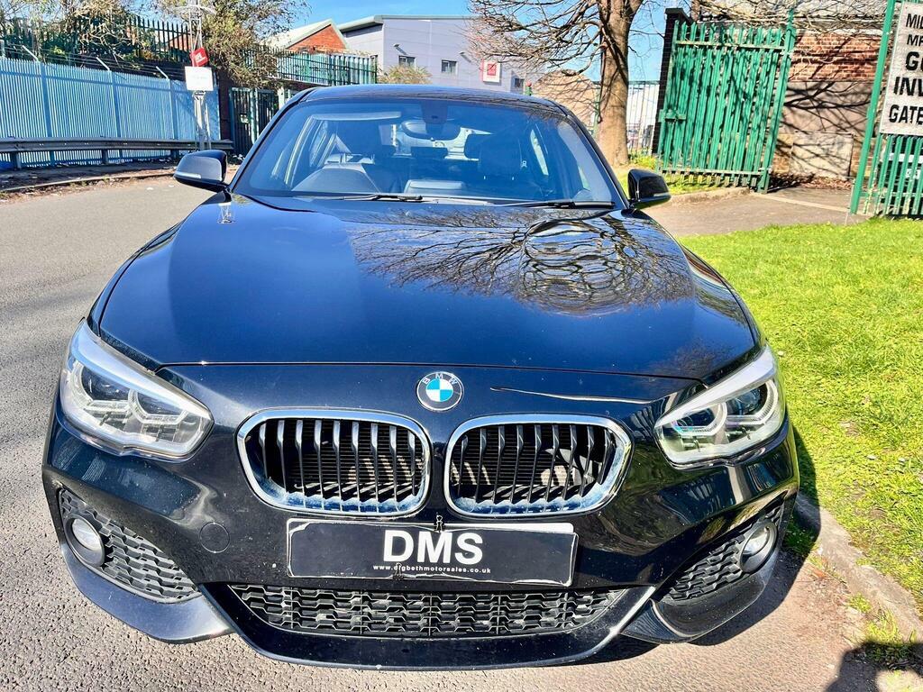 BMW 1 Series 2.0 118D M Sport Euro 6 Ss YA18XPV Black #2