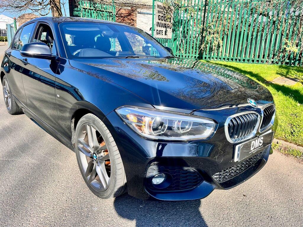 BMW 1 Series 2.0 118D M Sport Euro 6 Ss YA18XPV Black