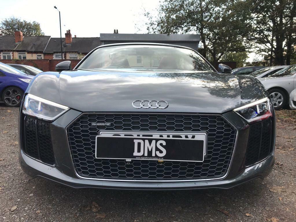 Audi R8 5.2 Fsi V10 Spyder S Tronic Quattro S S Grey #5