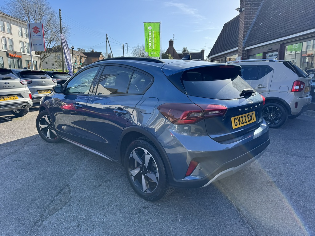 Ford Focus 1.0T Ecoboost Active Hatchback E GY22ENT Blue #3