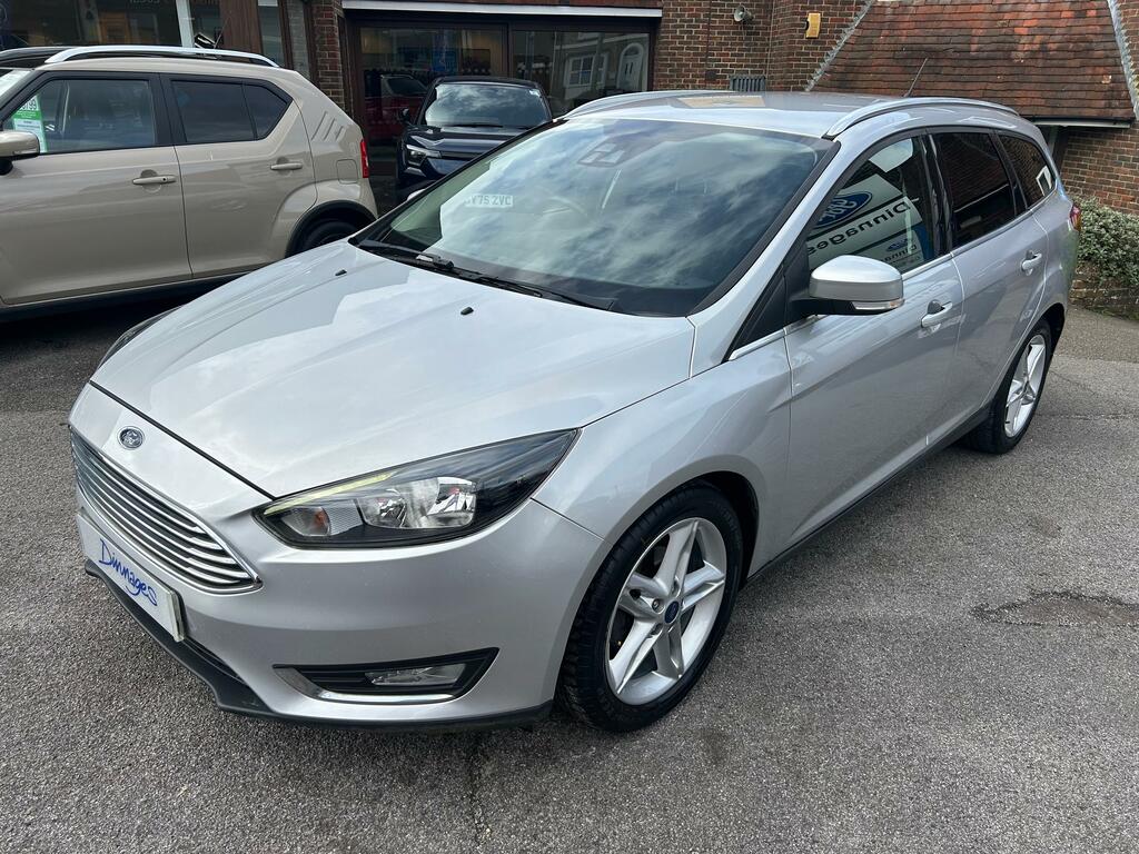 Ford Focus 1.5 Tdci Titanium Estate Euro 6 WN17YWM Silver #3
