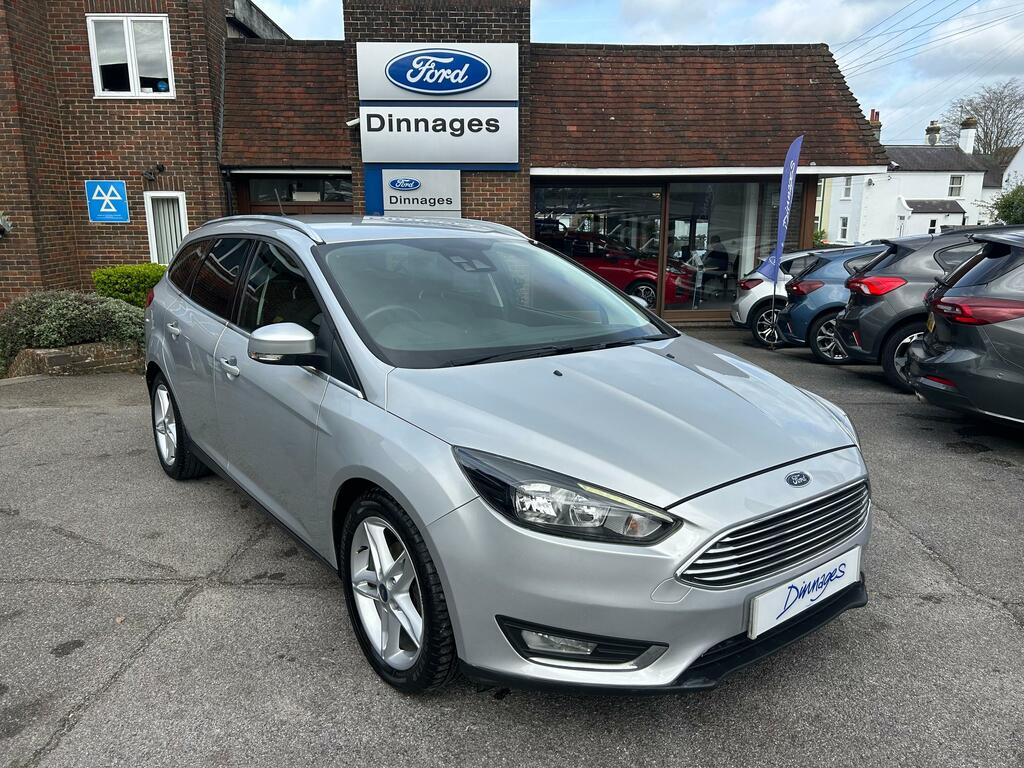 Ford Focus 1.5 Tdci Titanium Estate Euro 6 Silver