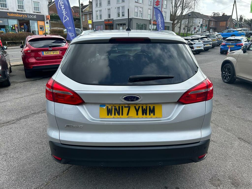 Ford Focus 1.5 Tdci Titanium Estate Euro 6 WN17YWM Silver #6