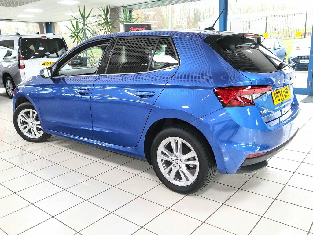 Skoda Fabia 1.5 Se L Tsi Dsg PE74UPP Blue #2