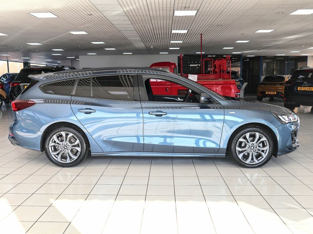 Ford Focus 1.0 St-line Edition Ecoboost Mhev WG72XPR Blue #6