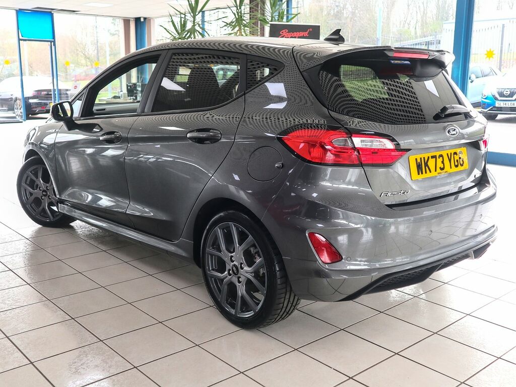 Ford Fiesta 1.0 St-line Ecoboost Mhev WK73YGG Grey #2