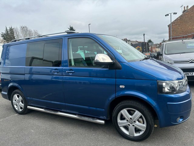 Volkswagen Transporter 2.0 Bitdi T32 Highline Blue #2