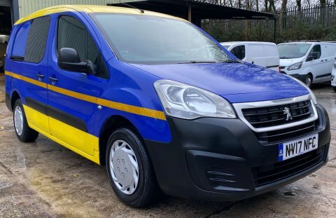 Peugeot Partner 1.6 Bluehdi 744 NV17NFC Blue #4