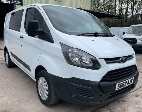 Ford Transit Custom 2.2 Tdci 270 SD63AJY White #2