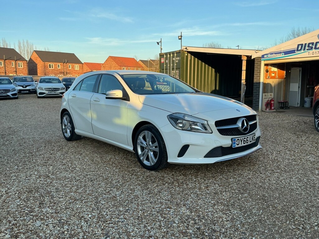 Mercedes-Benz A Class A180d Sport White #2