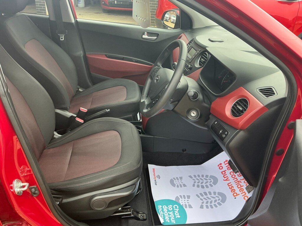 Hyundai I10 1.2 Premium VO67KKU Red #3