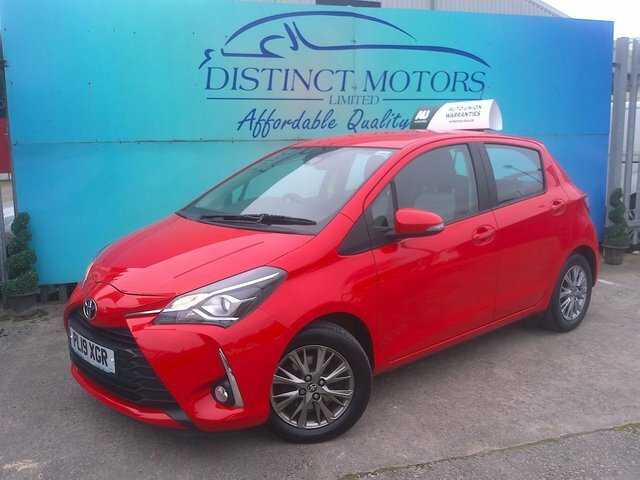 Toyota Yaris Vvt-i Icon Hatchback PL19XGR Red #3