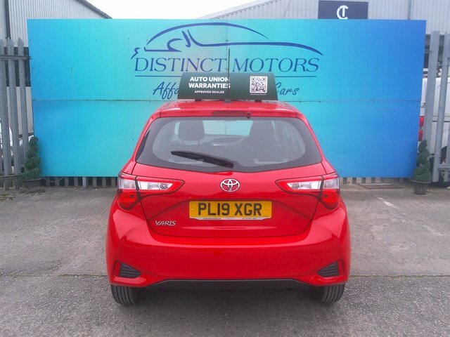 Toyota Yaris Vvt-i Icon Hatchback PL19XGR Red #5