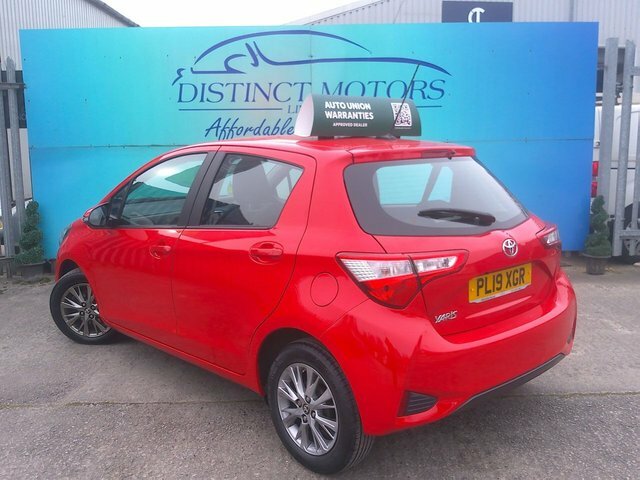 Toyota Yaris Vvt-i Icon Hatchback PL19XGR Red #6