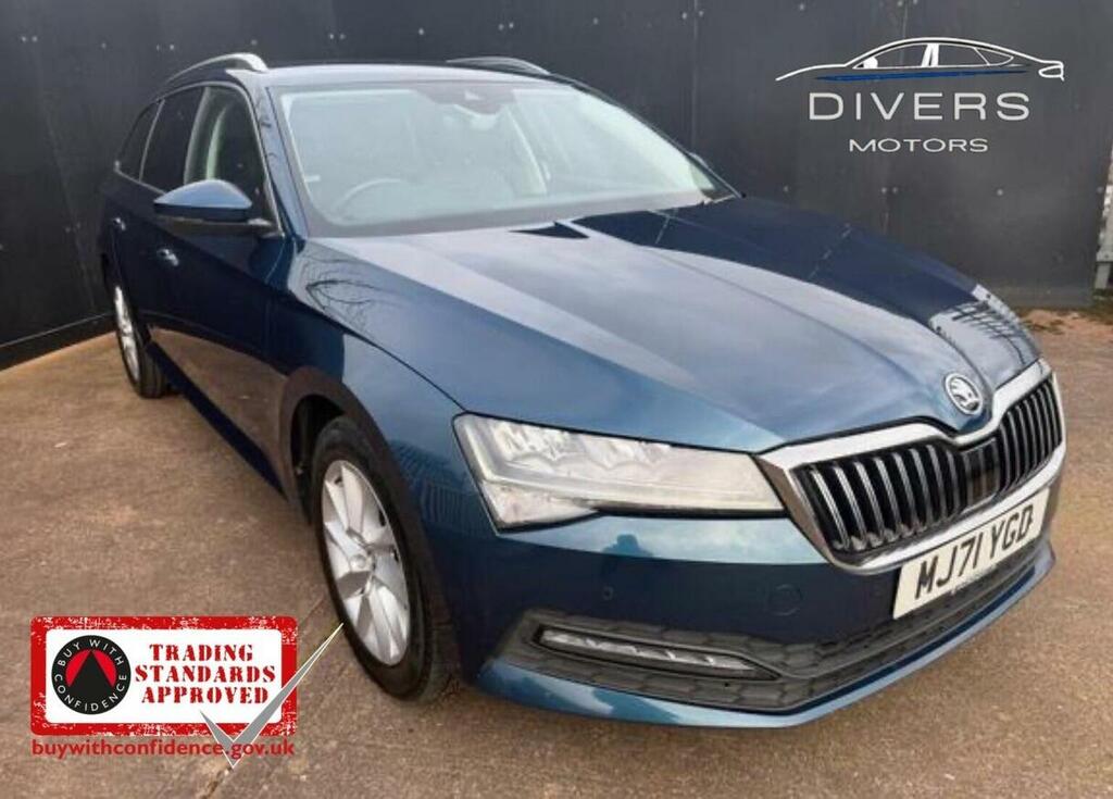 Skoda Superb Estate 2.0 Tdi Se Technology Euro 6 Ss 202 Blue