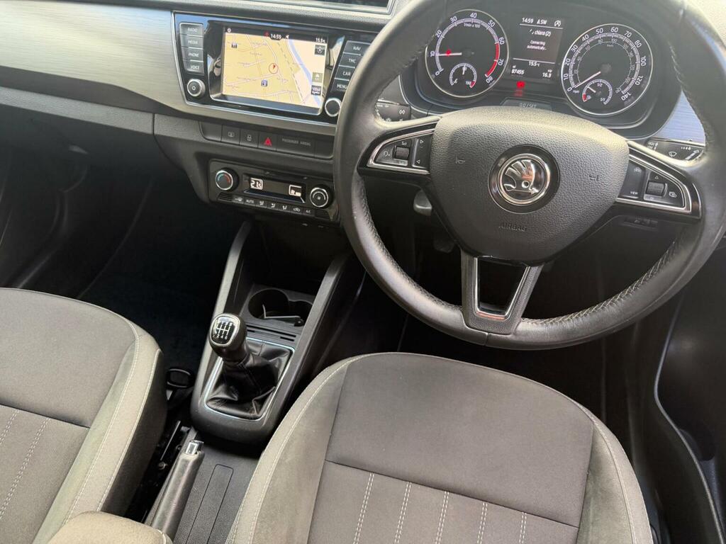 Skoda Fabia Estate 1.0 Tsi Se L Euro 6 Ss 201919 WD19DJJ Blue #2