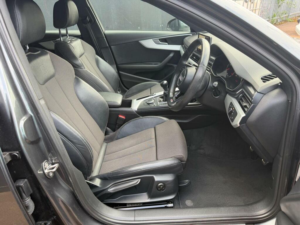 Audi A4 Avant Estate 2.0 Tdi Ultra S Line Euro 6 Ss 2017 AJ67NLN Grey #6