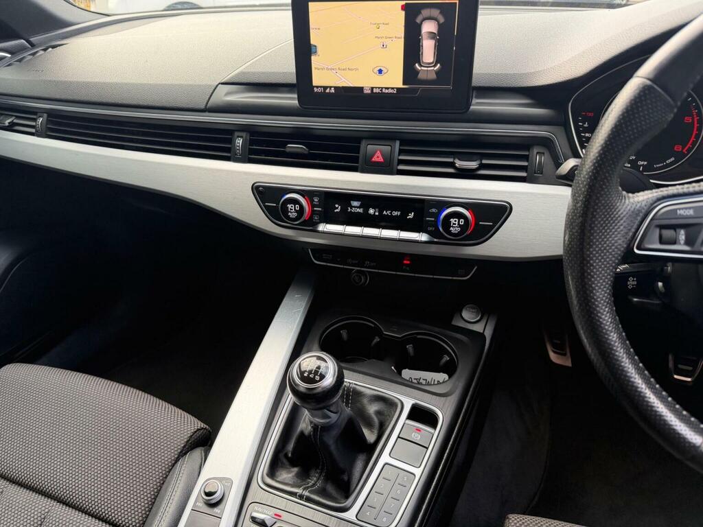Audi A4 Avant Estate 2.0 Tdi Ultra S Line Euro 6 Ss 2017 AJ67NLN Grey #3