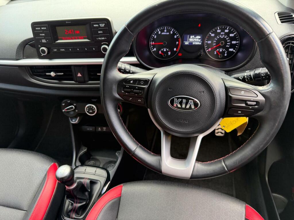 Kia Picanto Hatchback 1.0 Gt-line Euro 6 201818 WV18OUE White #2