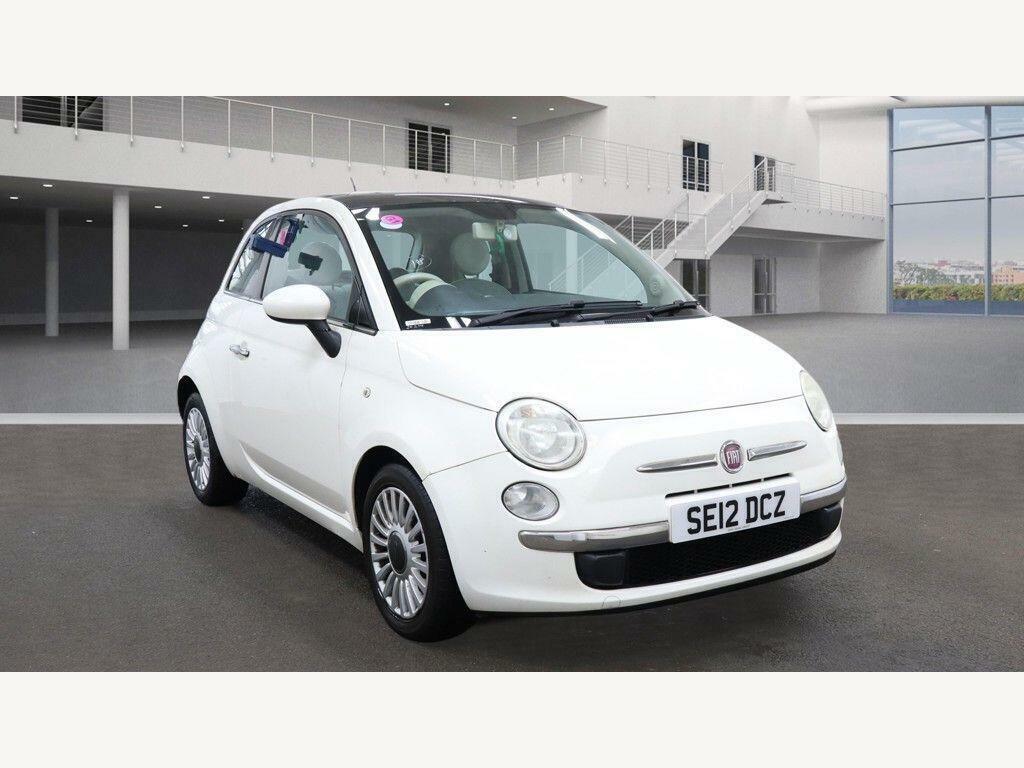 Fiat 500 1.2 Lounge Euro 5 S S White