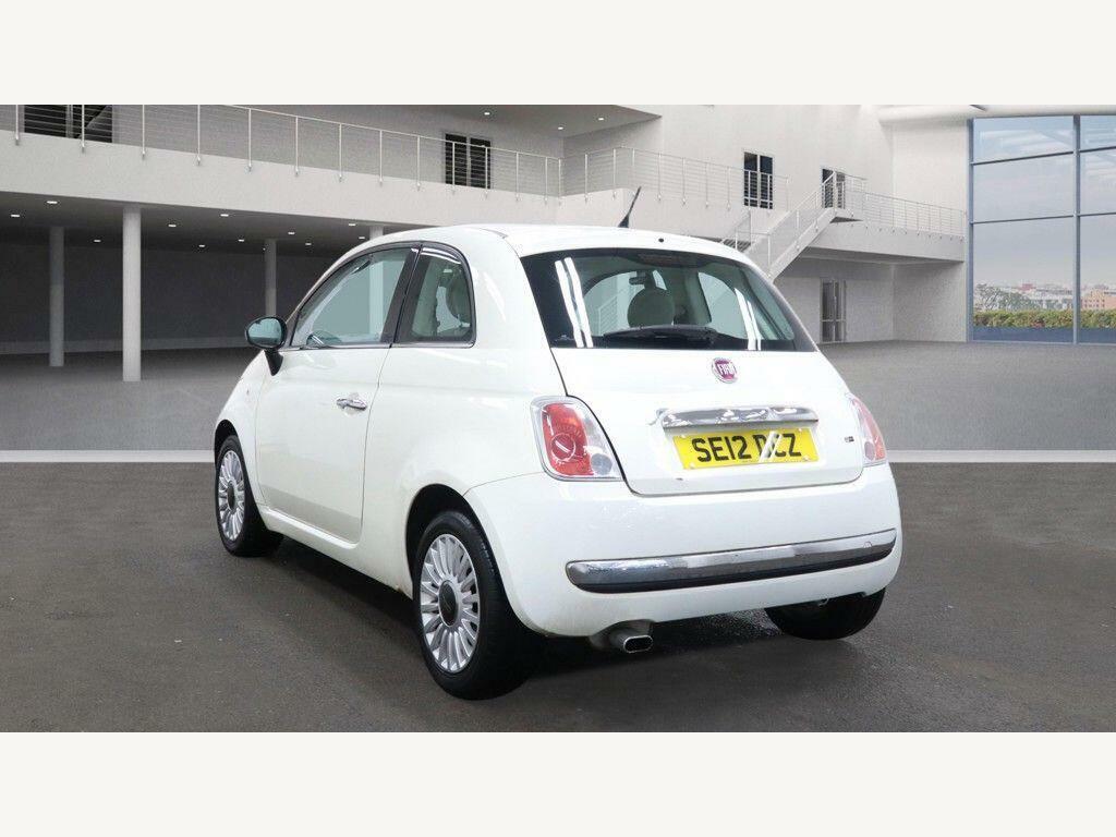Fiat 500 1.2 Lounge Euro 5 S S SE12DCZ White #3
