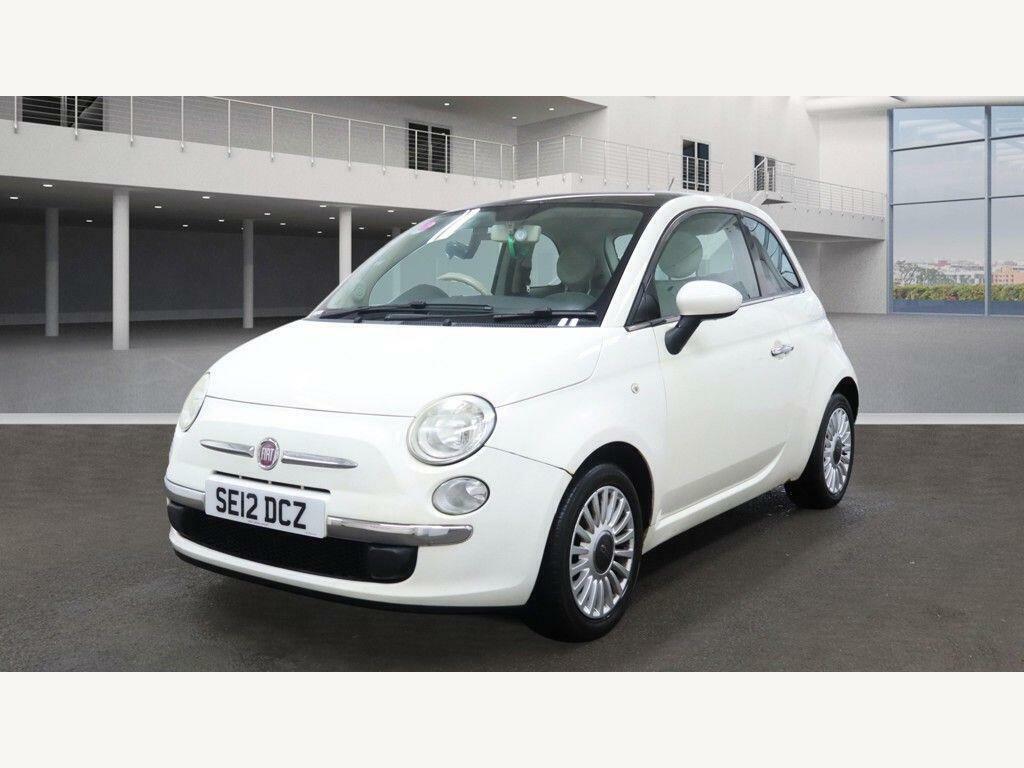 Fiat 500 1.2 Lounge Euro 5 S S SE12DCZ White #2