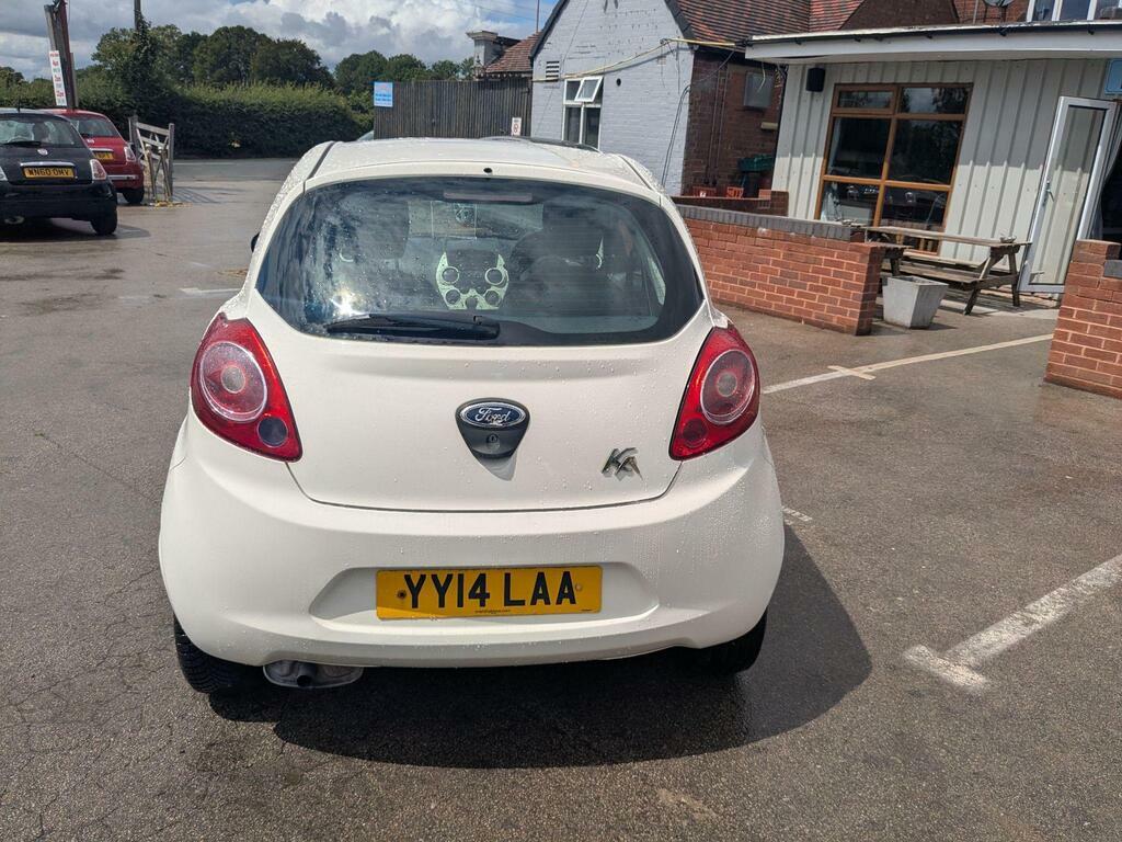 Ford KA 1.2 Studio Euro 5 S S YY14LAA White #5