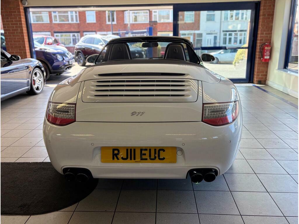 Porsche 911 3.6 997 Carrera Cabriolet Pdk White #6