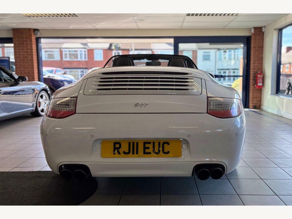 Porsche 911 3.6 997 Carrera Cabriolet Pdk White #5