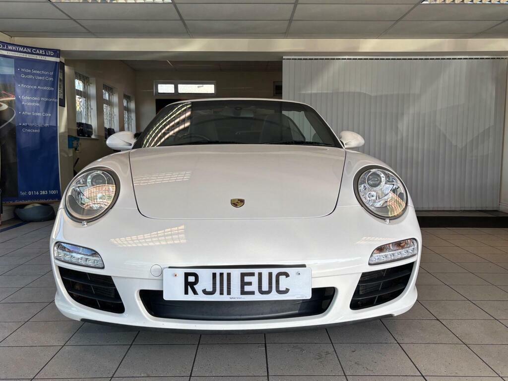 Porsche 911 3.6 997 Carrera Cabriolet Pdk White #2