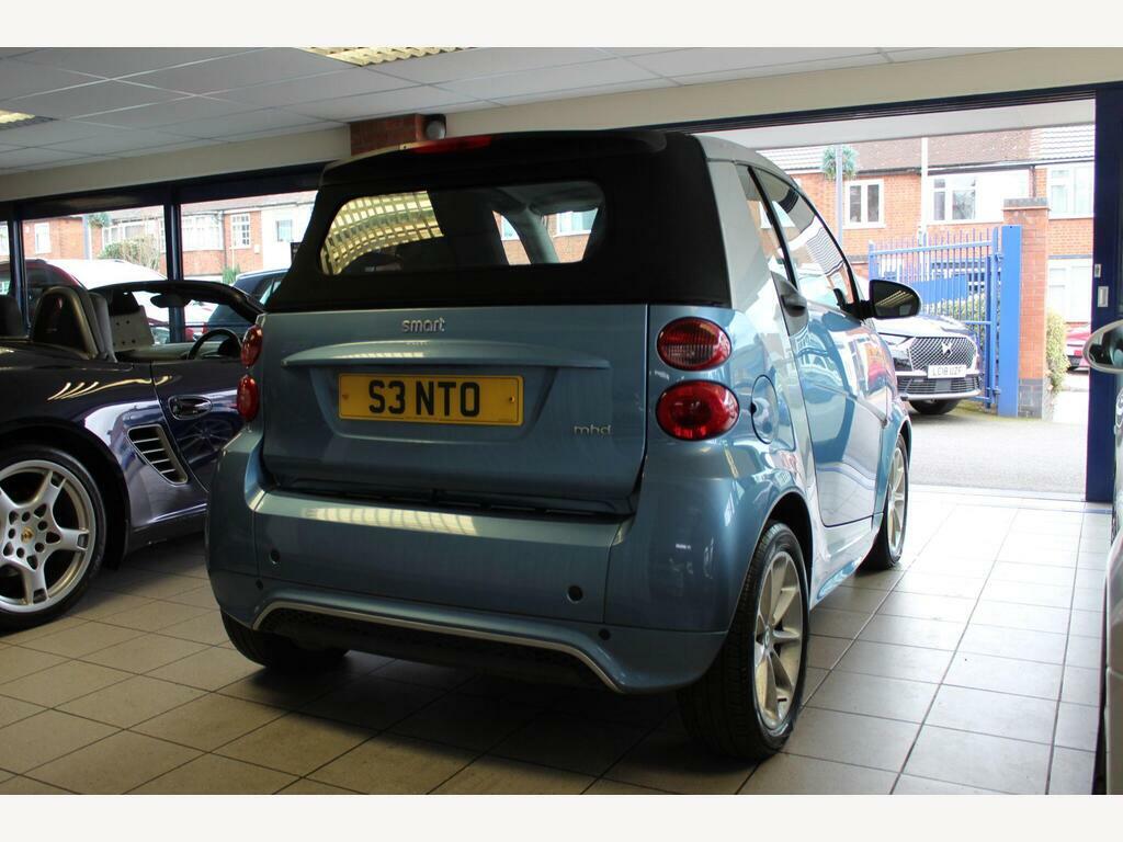 Smart Fortwo Cabrio 1.0 Mhd Passion Cabriolet Softtouch Euro 5 S S Blue #4