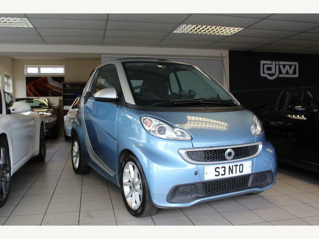 Smart Fortwo Cabrio 1.0 Mhd Passion Cabriolet Softtouch Euro 5 S S Blue
