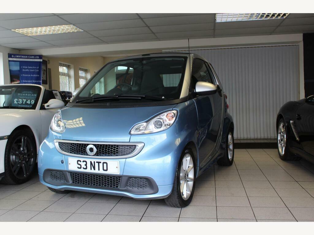 Smart Fortwo Cabrio 1.0 Mhd Passion Cabriolet Softtouch Euro 5 S S Blue #3