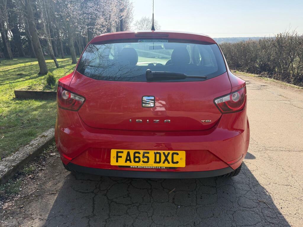 Seat Ibiza 1.2 Tsi I Tech Sport Coupe Euro 5 FA65DXC Red #4