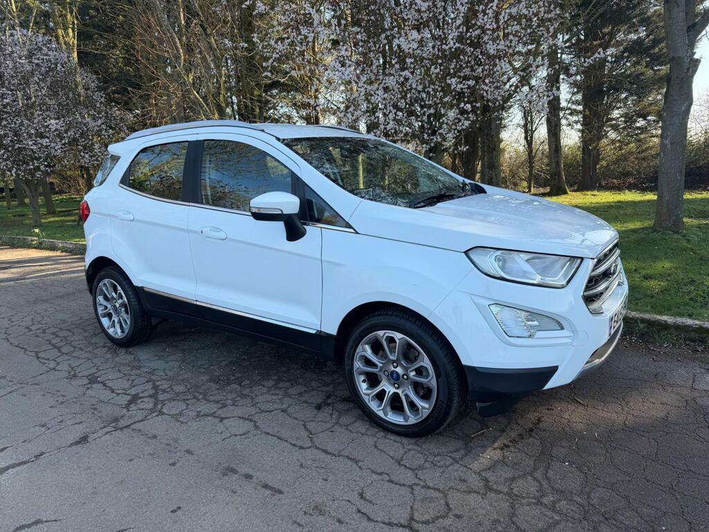 Ford Ecosport 1.0T Ecoboost Titanium Euro 6 S S White