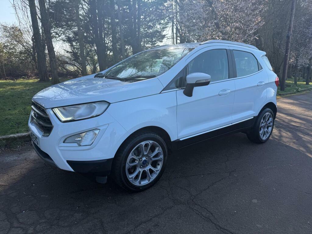 Ford Ecosport 1.0T Ecoboost Titanium Euro 6 S S EA19EYG White #2