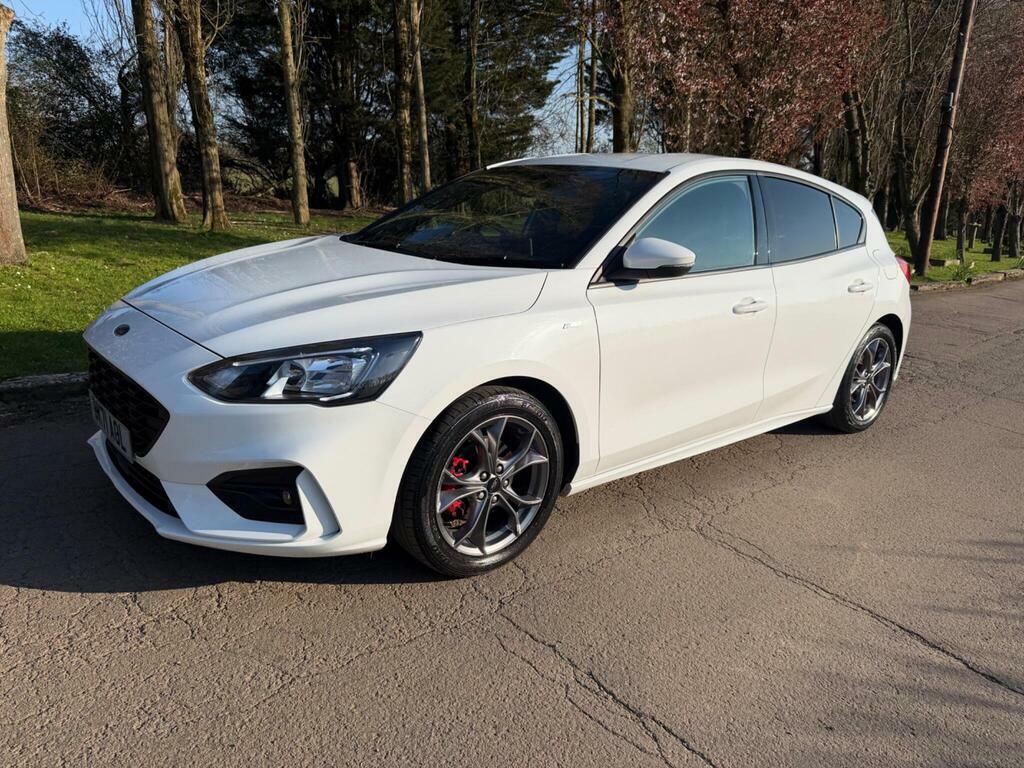 Ford Focus 1.0T Ecoboost St-line Edition Euro 6 S S BK71AOL White #2